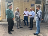 بازدید مشاور معاونت توسعه دانشگاه از زیرساخت‌های تاسیساتی بیمارستان آنکولوژی امیر
